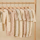 Quincy Mae - Bamboo Zip Footie - Woodland