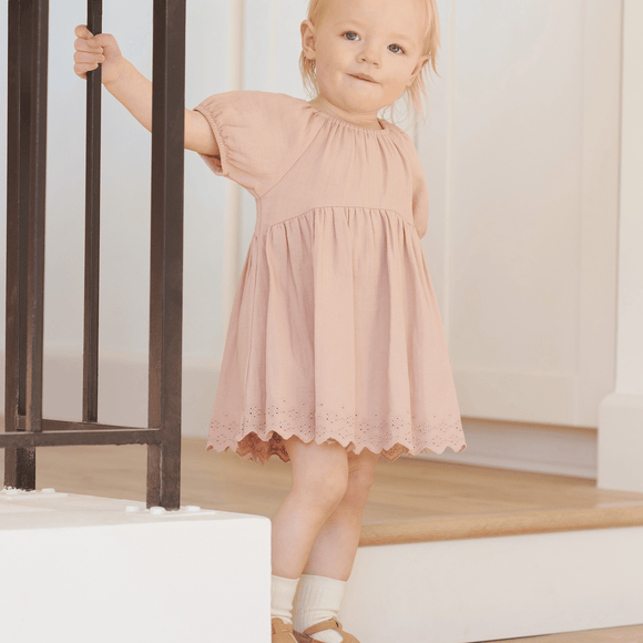 Quincy Mae - Bella Dress - Rose