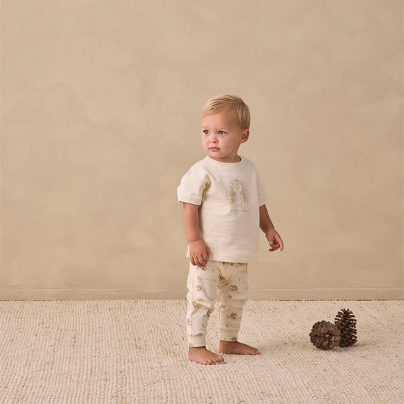 Quincy Mae - Boxy Tee - Little Turkey