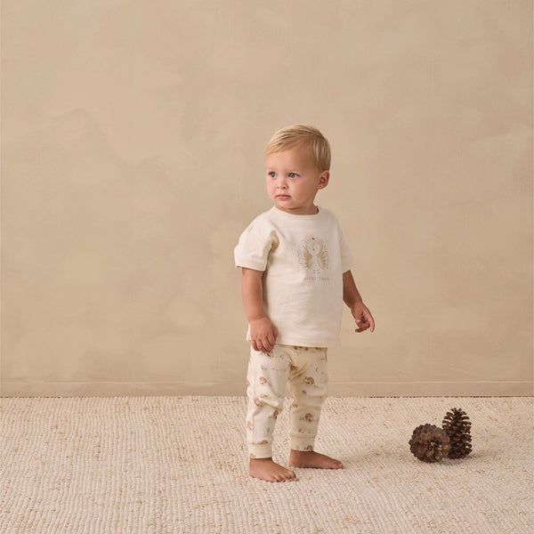 Quincy Mae - Boxy Tee - Little Turkey