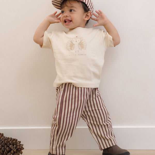Quincy Mae - Boxy Tee - Little Turkey