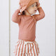 Quincy Mae - Boys Swim Short - Retro Poppy Stripe