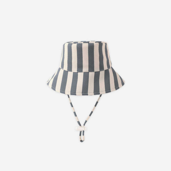Quincy Mae - Bucket Hat - Retro Ocean Stripe