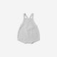 Quincy Mae - Caleb Knit Shortall - Heathered Sky