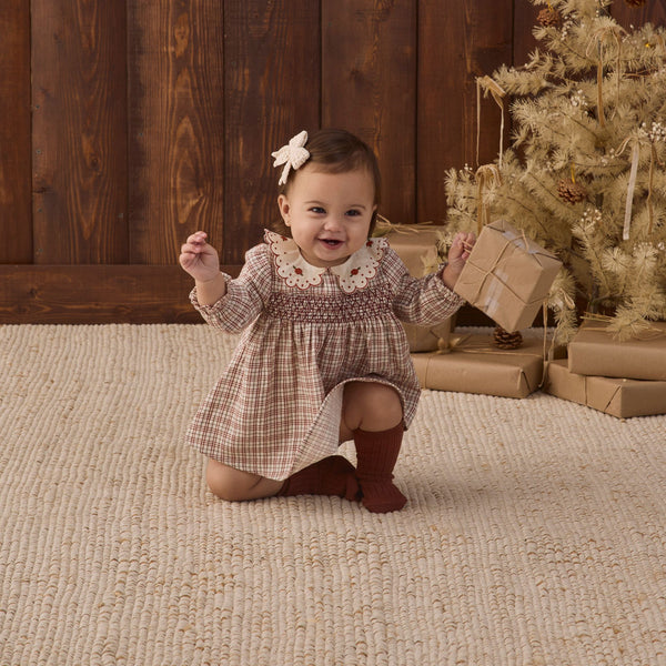 Quincy Mae - Callie Dress - Christmas Plaid
