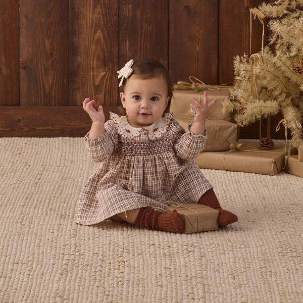 Quincy Mae - Callie Dress - Christmas Plaid