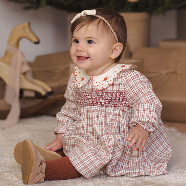 Quincy Mae - Callie Dress - Christmas Plaid
