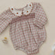 Quincy Mae - Callie Romper - Christmas Plaid