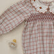 Quincy Mae - Callie Romper - Christmas Plaid