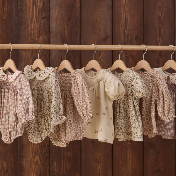 Quincy Mae - Callie Romper - Christmas Plaid