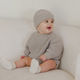 Quincy Mae - Chunky Knit Beanie - Fog