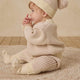 Quincy Mae - Chunky Knit Pant - Lilac