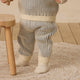 Quincy Mae - Chunky Knit Pant - Ocean