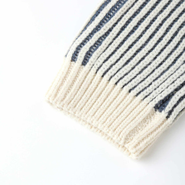 Quincy Mae - Chunky Knit Pant - Ocean