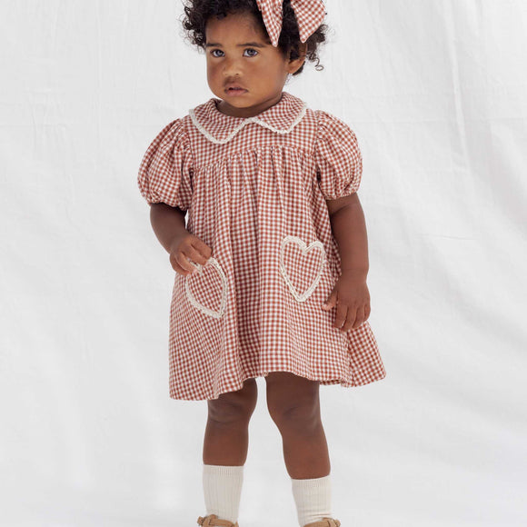 Quincy Mae - Coraline Dress - Red Gingham