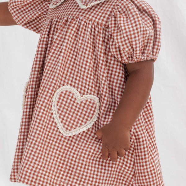 Quincy Mae - Coraline Dress - Red Gingham