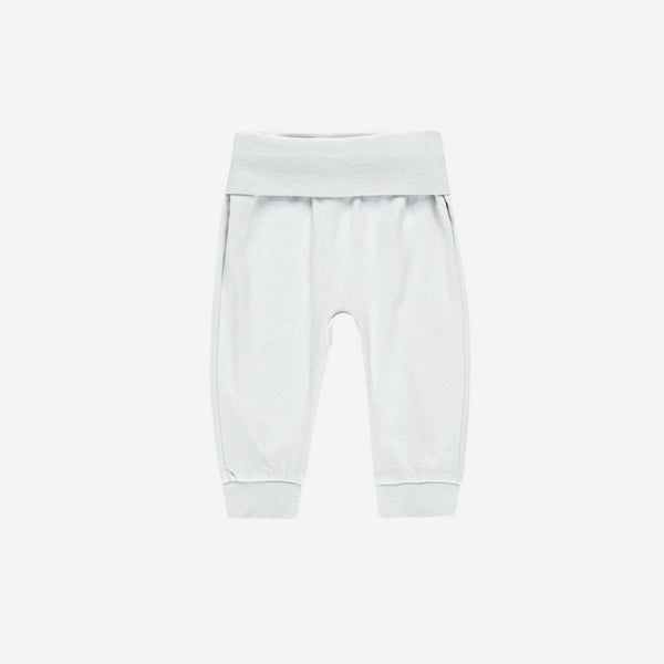 Quincy Mae - Cotton Baby Pant - Fog