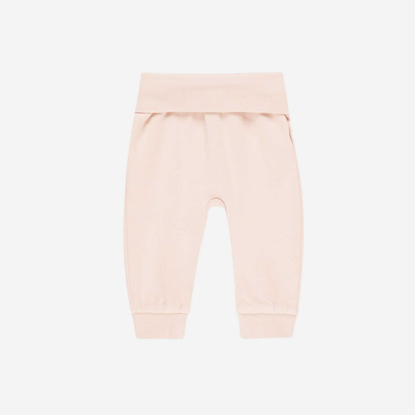 Quincy Mae - Cotton Baby Pant - Petal