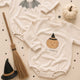 Quincy Mae - Crewneck Bubble Romper - Lil Pumpkin
