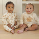 Quincy Mae - Crewneck Bubble Romper - Pumpkin
