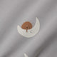 Quincy Mae - Crewneck Bubble Romper Sky Friends
