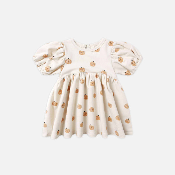 Quincy Mae - Darla Dress - Smiley Pumpkins
