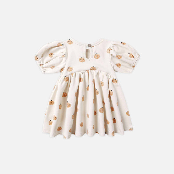 Quincy Mae - Darla Dress - Smiley Pumpkins