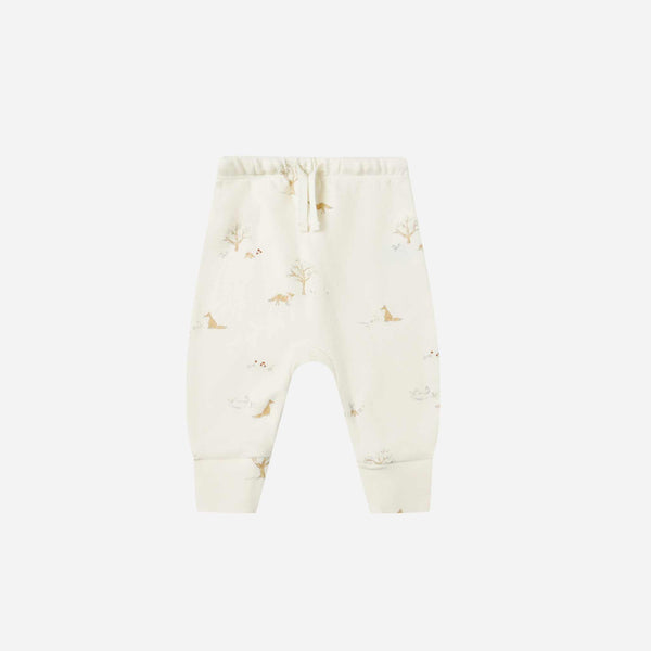 Quincy Mae - Drawstring Pant - Fox Land