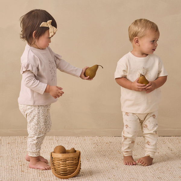 Quincy Mae - Drawstring Pant - Turkey
