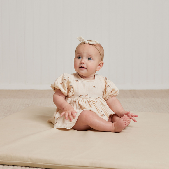 Quincy Mae - Francy Dress with Bloomer Set - Horses