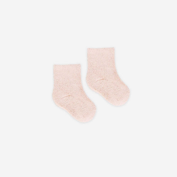 Quincy Mae - Fuzzy Socks - Petal