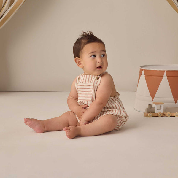 Quincy Mae - Hayes Romper - Vintage Stripe