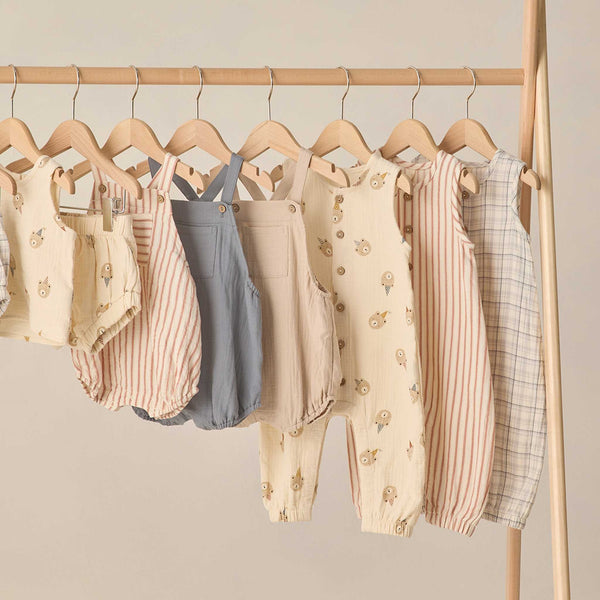 Quincy Mae - Hayes Romper - Vintage Stripe