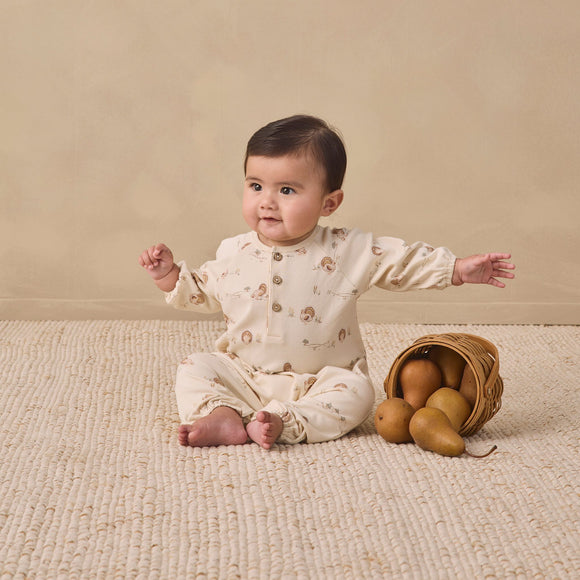 Quincy Mae - Henley Bubble Jumpsuit - Turkey
