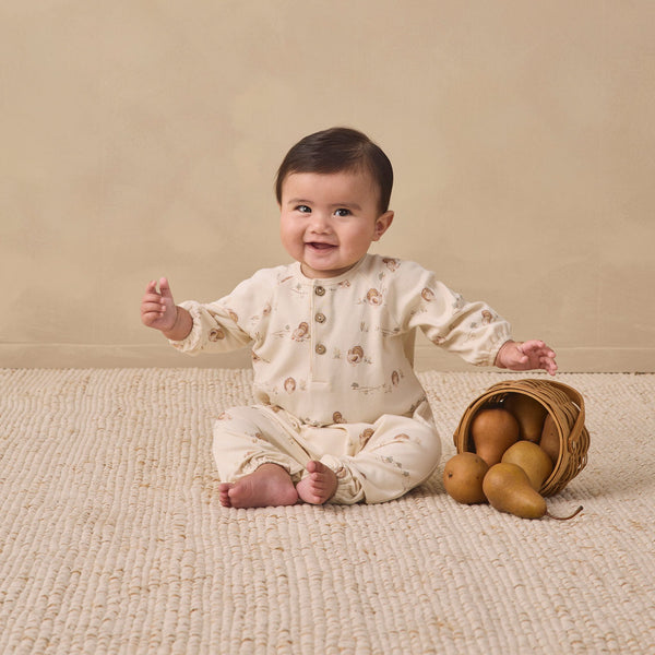 Quincy Mae - Henley Bubble Jumpsuit - Turkey