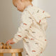 Quincy Mae - Hooded Jumpsuit - Cars
