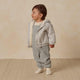 Quincy Mae - Hooded Woven Jacket - Blue Gingham