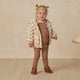 Quincy Mae - Hooded Woven Jacket - Daylily