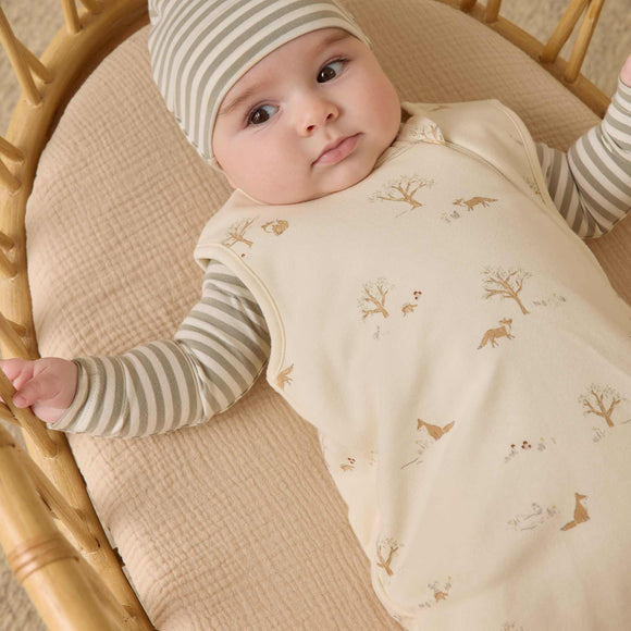 Quincy Mae - Jersey Sleep Bag - Fox Land
