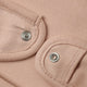 Quincy Mae -  Jersey Snap Bib, 2-Pack - Floral Vine, Dusty Rose