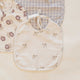 Quincy Mae -  Jersey Snap Bib, 2-Pack - Sheep, Cloud Stripe