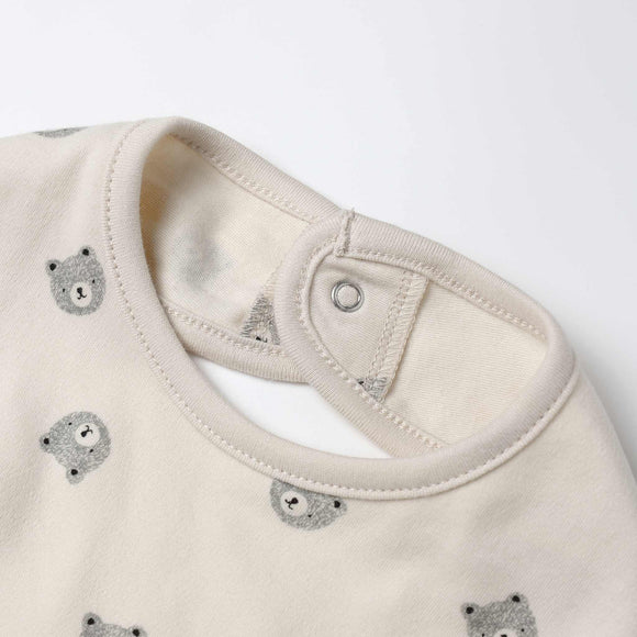 Quincy Mae - Jersey Snap Bib, 2 Pack - Bears