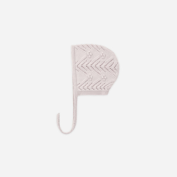 Quincy Mae - Knit Bonnet - Lilac Mist