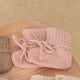 Quincy Mae - Knit Booties - Heathered Rose