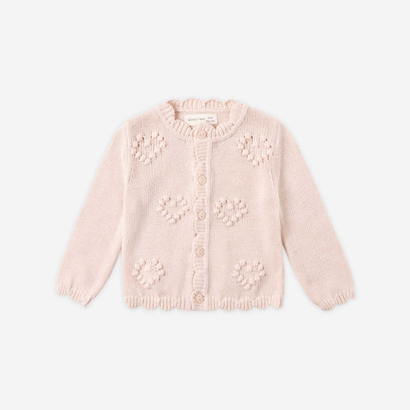Quincy Mae - Knit Cardigan - Petal