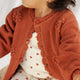 Quincy Mae - Knit Cardigan - Red