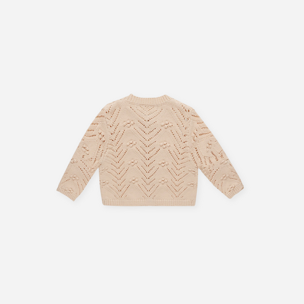 Quincy Mae - Knit Cardigan - Shell