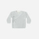 Quincy Mae - Knit Wrap Top - Ice Blue