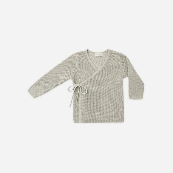 Quincy Mae - Knit Wrap Top - Laurel