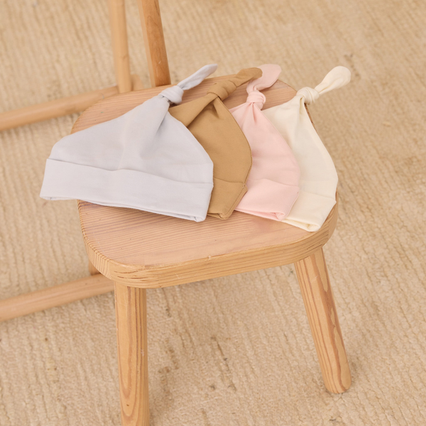 Quincy Mae - Knotted Baby Hat - 0-6 Months (3 Colors)